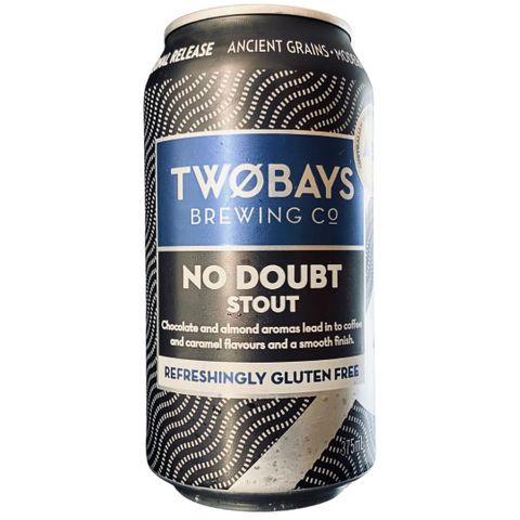 Two Bays No Doubt Stout (GF) 375ml x16