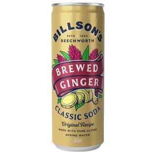 Billsons Brewed Ginger SODA 355ml x12