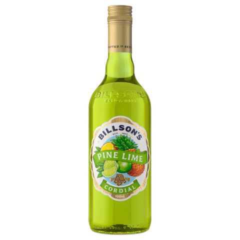 Billsons Pine Lime Cordial 700ml