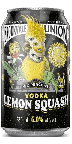 Brookvale Vodka Lemon Squash 6% 330x24