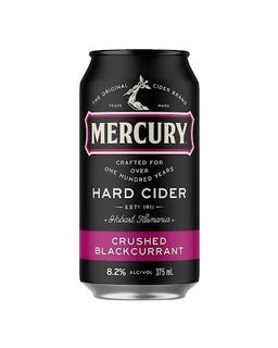 Mercury Hard Blackcurrant Can 375ml x24