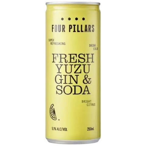 Four Pillars Yuzu Gin & Soda 250ml x24
