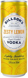 Billsons Vodka & Zesty Lemon Can 355 x24