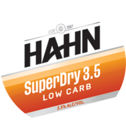 Hahn Super Dry 3.5 Keg 49.5L