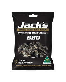 Jacks BBQ Beef Jerky 50g