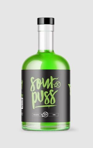 80 Proof Sour Apple Cocktail 700ml