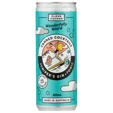 Cuckoo SF Gin + Tonic 250ml x24