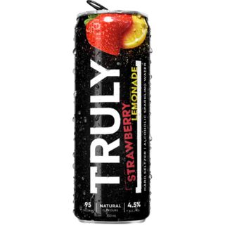 Truly Straw/Lem Seltz Can 330ml