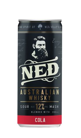 NED Whisky & Cola 12% Can 200ml x24