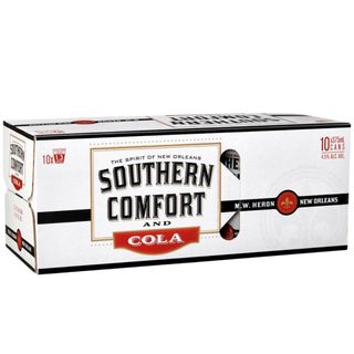 Southern Comfort & Cola 375ml 10PK x3