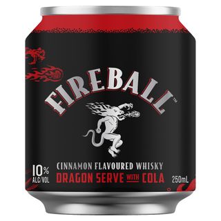 Fireball & Cola 10% Can 250ml x16