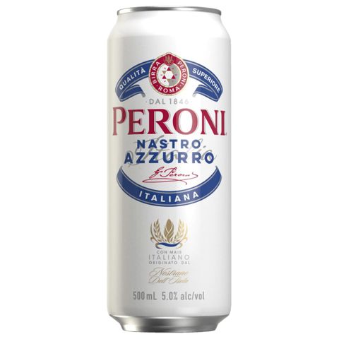 Peroni Nastro Azzurro Can 500ml x24