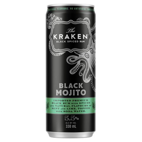Kraken Black Mojito Can 330ml x24