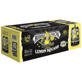 Brookvale Vodka Lem Squash 6% 330 10PKx3
