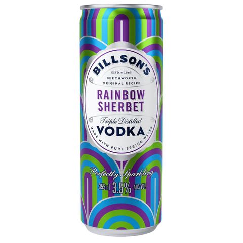 Billsons Vodka & Retro Fizz 355ml x24