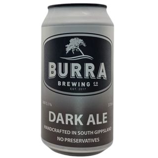 Burra Brewing Dark Ale Can 375ml x24