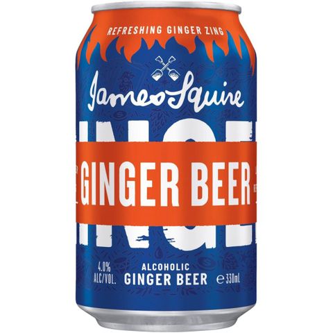 James Squire Ginger Beer 330ml 10PK x3