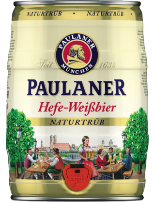 Paulaner Weissbirer Mini Keg 5L