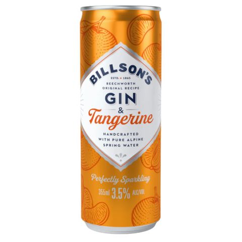 Billsons Gin & Tangerine 355ml x24
