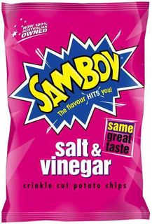 Samboy Salt & Vinegar 175g x12