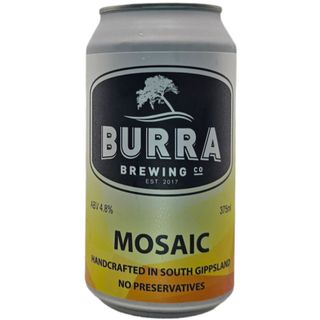 Burra Brewing Hazy Mosaic Can 375ml x24