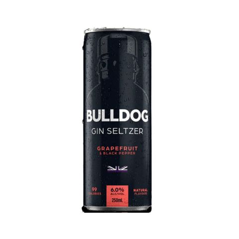 Bulldog Gin Grapefruit Seltzer 250ml x24