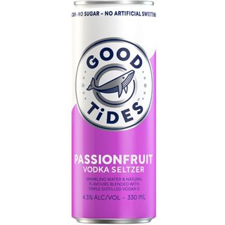 Good Tides Passionfruit Seltzer 330mlx24