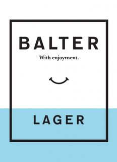 Balter Lager Keg 49.5L