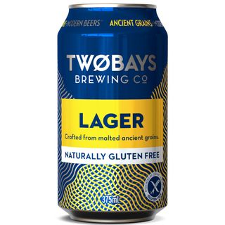 Two Bays Lager (GF) Can 375ml x16