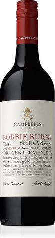 Campbells Bobbie Burns Shiraz 750ml