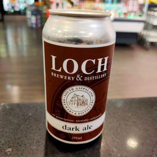 Loch Dark Ale Can 375ml x16
