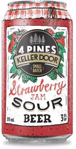 4 Pines KD Strawberry Jam Sour 375ml x24
