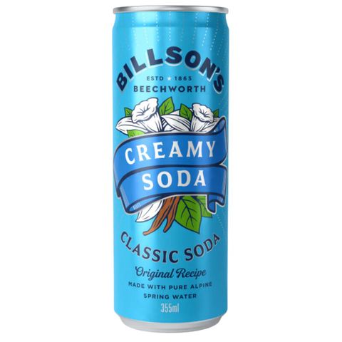 Billsons Creamy Soda Class SODA 355mlx12
