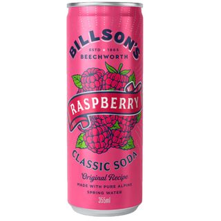 Billsons Raspberry Classic SODA 355mlx12