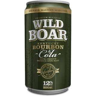 Wild Boar Bourbon & Cola 12% 200ml x24