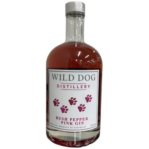 Wild Dog Bush Pepper Pink Gin 700ml