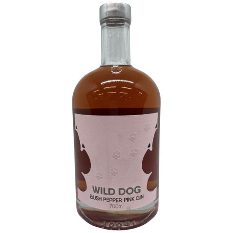 Wild Dog Bush Pepper Pink Gin 700ml