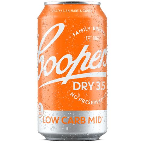 Coopers Dry Mid 3.5% Can 375ml x24