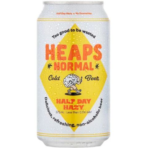 Heaps Normal Half Day Hazy Can 375ml x24