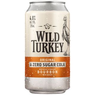 Wild Turkey Zero 4.8% Can 375ml x24