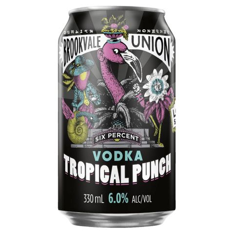 Brookvale Vodka Tropical Punch 6% 330x24