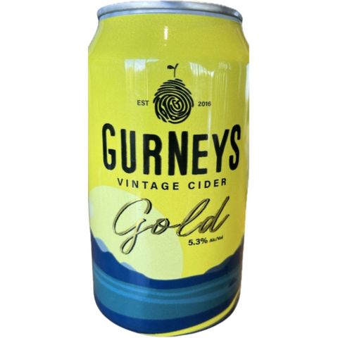 Gurneys Gold Cider 355ml x24