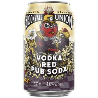 Brookvale Vodka Red Pub Soda 4% 330ml x24