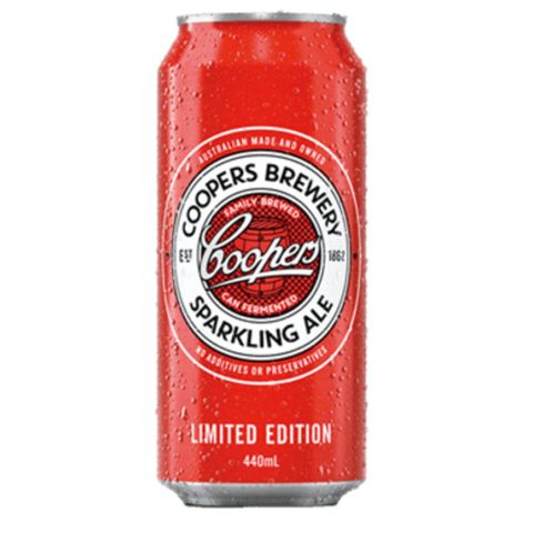 Coopers Sparkling Ale Can 440ml x24