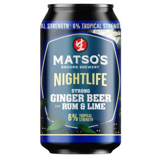 Matsos Nightlife Rum Lime 6% 330ml x24