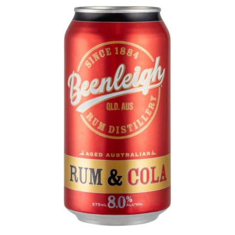 Beenleigh Rum & Cola OP 8% 375ml x24