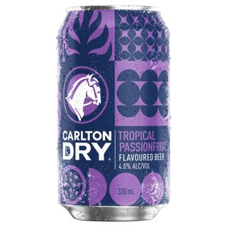 Carlton Dry Tropical Passion Can 330ml x24