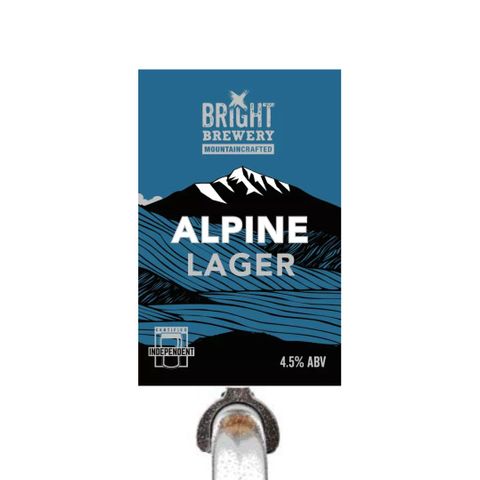 Bright Alpine Lager Keg 50L