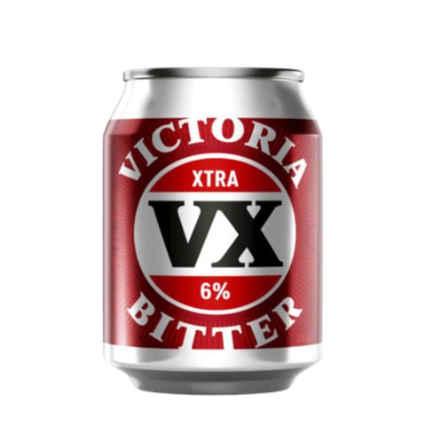 Vic Bitter Xtra 6% Can 250ml 10PK x3