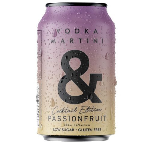 Vodka & Passionfruit Martini 330ml x16 AMP